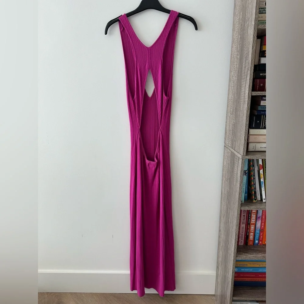 REVOLVE Variegated Rib Bodycon Dress in Berry
Bliss Michael Costello - Picture 4 of 6